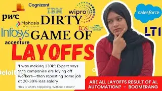 Know how employers are using Recession for their BENEFIT? | Real Reason of Layoffs #layoffs