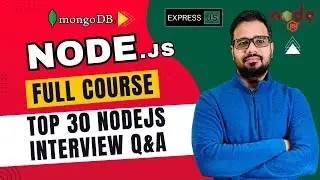 NodeJS Tutorial in Hindi #48 - Top 30 NodeJS & ExpressJS Interview Q&A