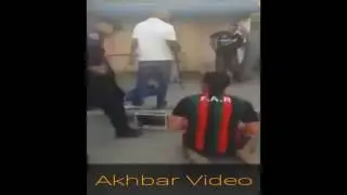 خطير..شاهد لحظة إطلاق الرصاص على الشاب لي ذبح جداه بسلا مشهد يقشعر له البدن