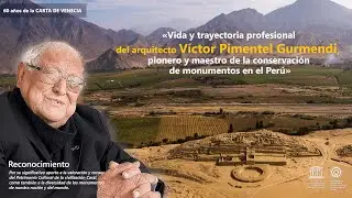 Vida y trayectoria profesional del Arq. Víctor Pimentel Gurmendi