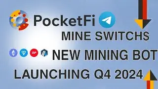 PocketFi Airdrop Telegram | PocketFi Telegram Mining Bot | Claim Switch Tokens | Launching Q4 2024
