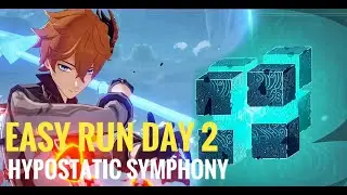 CHILDE on Hypostatic Symphony Day 2! BURST that Anemo Hypostasis! Genshin Impact