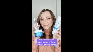 Hidratantes faciais sequinhos que te deixam com uma pele de milhões #shorts #pele #hidratantefacial