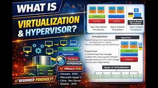 What is Hypervisor? Type 1 vs Type 2 (VMware ESXi Tutorial)