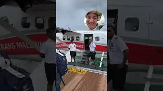 Гидросамолет на Атолл Раа, Мальдивы