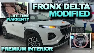 FRONX MODIFIED DELTA TO TOP✅ Life Time Warrenty Interior 🔥 #fronxsigma #fronx2023