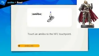 Registering my Ganondorf amiibo.