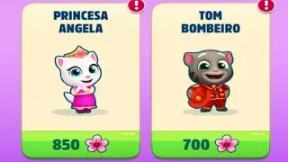 TALKING TOM GOLD RUN new update 2021 FLOWER POWER EVENT PRINCESS ANGELA vs FIREMAN TOM GAMEPLAY