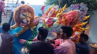 Durga idol Transporting 2021 | Durga Mata Aagman 2021 | Dhoolpet Durga Mata Transporting  2021