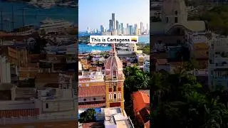 Things to do in Cartagena #travel #cartagena #drone