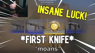 OPENING MY FIRST KNIFE! | OPENING 20 CASES!