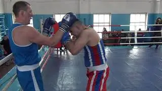 Джаббаров Элчин vs Перетягин Евгений / Спарринги по боксу, посвященные Дню Победы! / Бийск