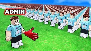 I made an ADMIN Clone Army in Slap Battles