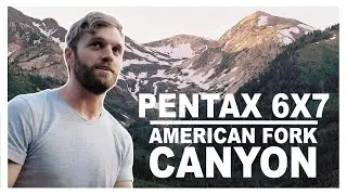 Pentax 6x7 in American Fork Canyon, Utah
