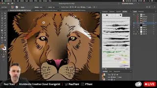 How to create halftone effects in @Illustrator.