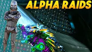 Raiding The Alphas Insane Location For Huge Loot - ARK