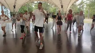 Salsa footwork. Sergey Gazaryan. Salsa festival 2021.