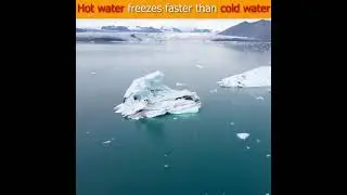 ठंडे पानी से जल्‍दी जमता है गर्म पानी|Why hot water freezes faster than cold?#shorts #facts
