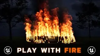 Create Fire in Unreal Engine 5.6 with Niagara Tutorial