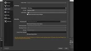 OBS Setting to reduce file size