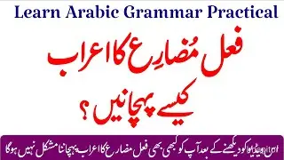 Arabic Grammar | Exercise | Present And Future Tense | Exercise
