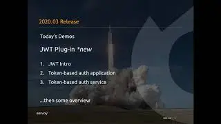 2020.03 Launch Webinar Part 2 - Secure your Apps and Services