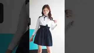 Рубашка с контрастным декором