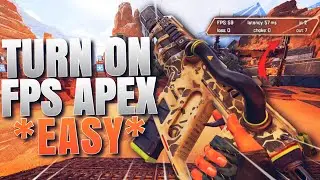 How to turn on FPS on apex legends ps4 (EASY) | Javon