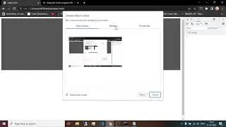 Screen Capture using Browser API + Javascript | Screen Capture using WebPag | HTML | Programming
