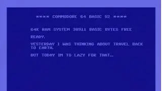Commodore 64 after effects template