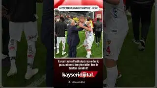 KAYSERİSPOR DEPLASMANDA PENDİKSPOR'U 2-1 YENDİ!  