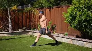 DB Suitcase Knee over Toe Split Squat