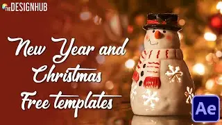 New Year After Effects Free Templates | Christmas After Effects Templates Free