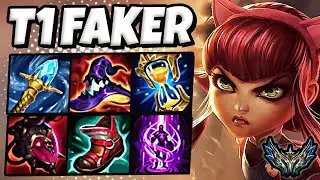 T1 Faker Annie vs Qiyana [ MID ] Patch 14.6 Korea Challenger ✅
