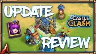 NEW UPDATE REVIEW! New Hero Athene & More! Castle Clash
