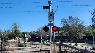 Safetran Hybrid Bell | Pedestrain Railroad Crossing | 68th Street, San Diego, CA