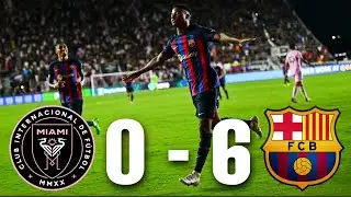 Inter Miami 0-6 Barcelona, Preseason 2022, USA Tour - MATCH REVIEW