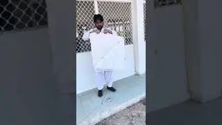 Gudda Flight landing and mending at farm house Sharjan