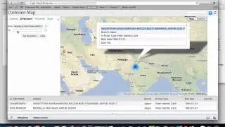 Google map integration with salesforce