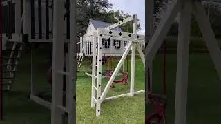 Custom Playhouse Tour | King Swings Swing Sets and Playhouses 