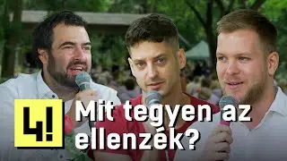 „Ez egy diktatúra felé hajló rendszer”: Jámbor-Hajnal-Ungár-vita az ellenzéki stratégiáról