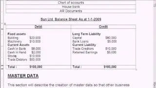 SAP Create GL Accounts