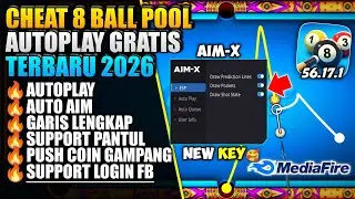 AUTO PLAY GRATIS AIM-X❗CHEAT 8 BALL POOL MOD APK TERBARU 2026 GARIS PANJANG NO ROOT