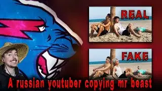 This russian youtuber copying mrbeast ? let's see it...