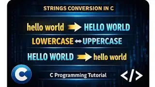 Convert Lowercase String To Uppercase Or Uppercase String To Lowercase (
