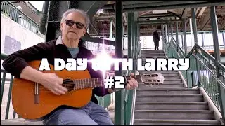 Larry by the LIRR Stairs
