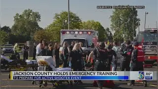 Jackson County holds emergency training