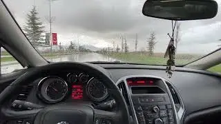 Erzurum havalimanı - MNG avm şehir merkezi POV sürüş 1080p