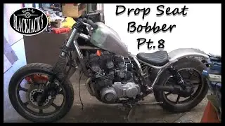 Kawasaki GT550 Drop Seat Bobber Part 8