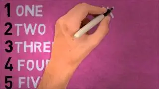 Numbers 1 to 10 Writing